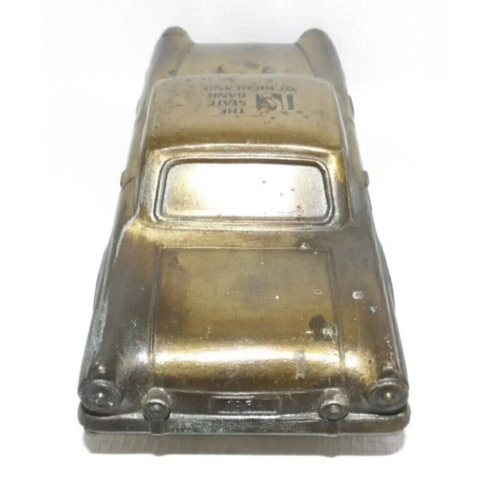 BANTHRICO vintage 1974 metal bill, coin bank T-Bird 7